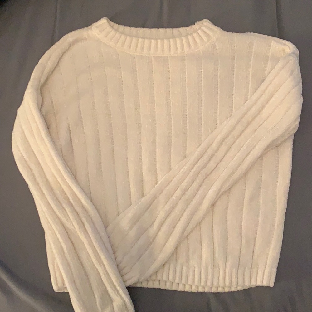 Soft white sweater